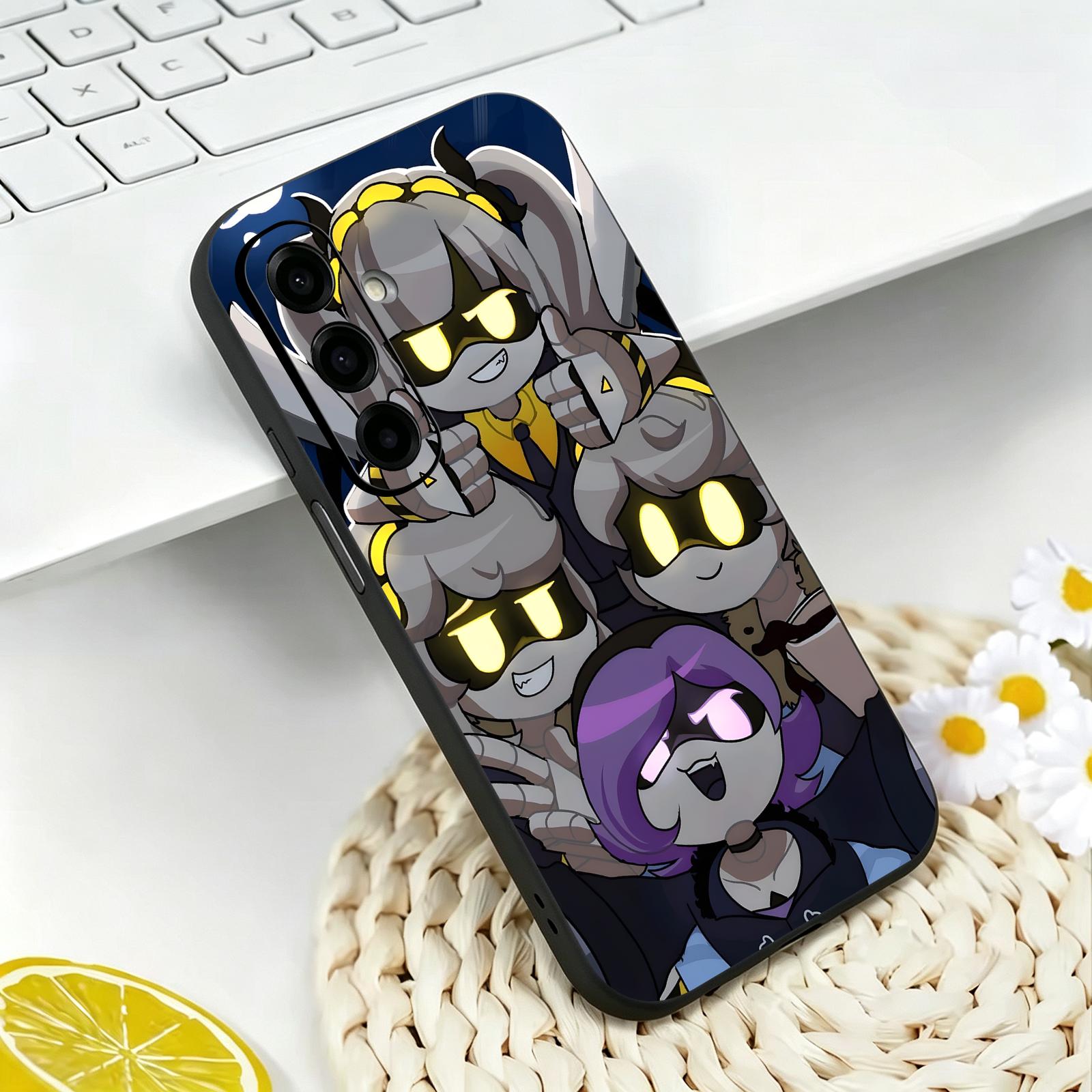 Matte Pc Case - เคสโทรศัพท์ลายเกม Murder Drones สำหรับ Samsung A57