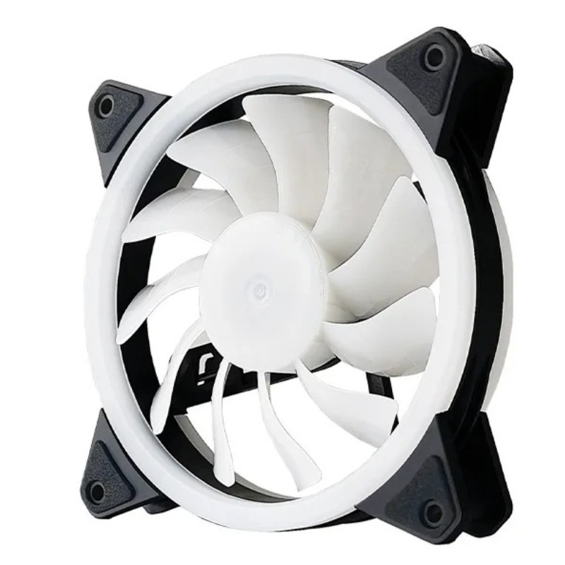 Pc Chassis - พัดลมระบายความร้อนพีซีแบบเงียบขนาด 120 มม. RGB ปรับได้ พร้อมรีโมท