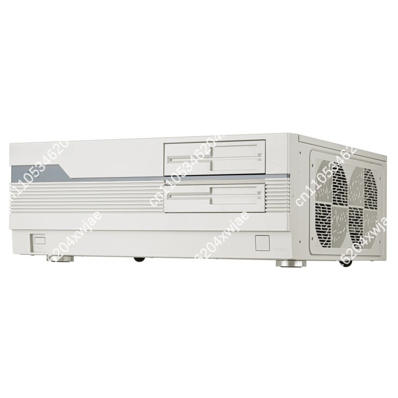 Pc Chassis - เคสคอมพิวเตอร์แบบเรโทร FLP01 แนวนอน ATX, พอร์ตเชื่อมต่อ Type-C