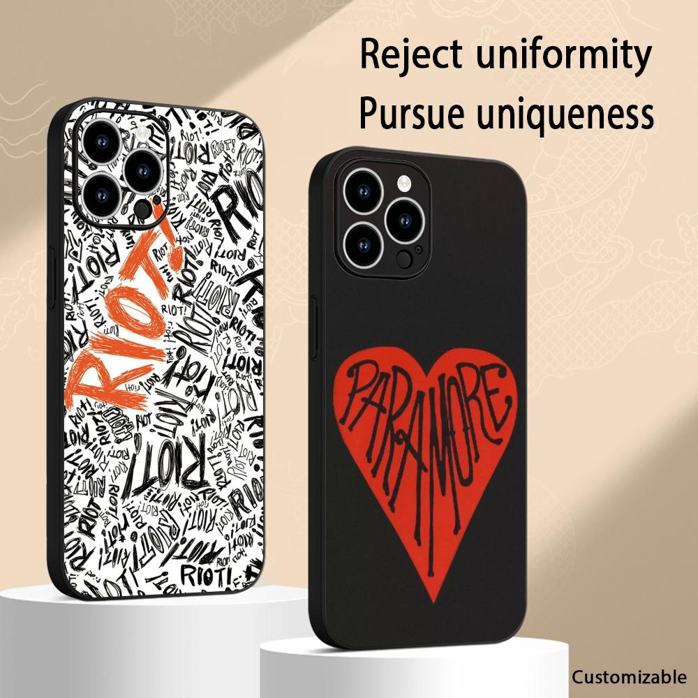 Mini Pc Case - เคสโทรศัพท์ลายทีมนักร้องสุดเท่ Paramore สำหรับ iPhone 18 17