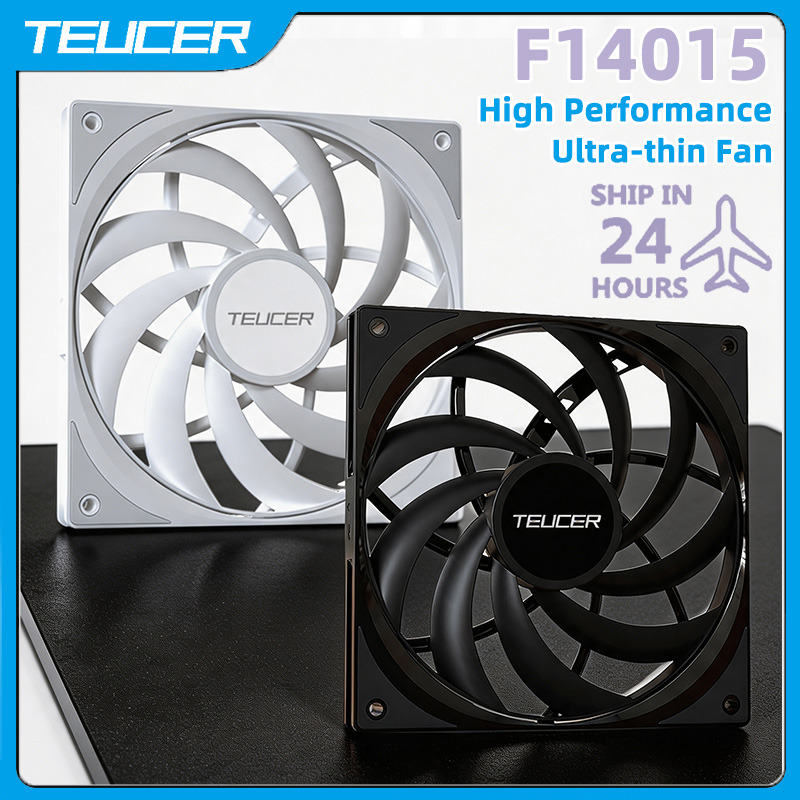 พัดลมเคส TEUCER F14015 SLIM ขน - Pc Chassis บทวิจารณ์และราคา