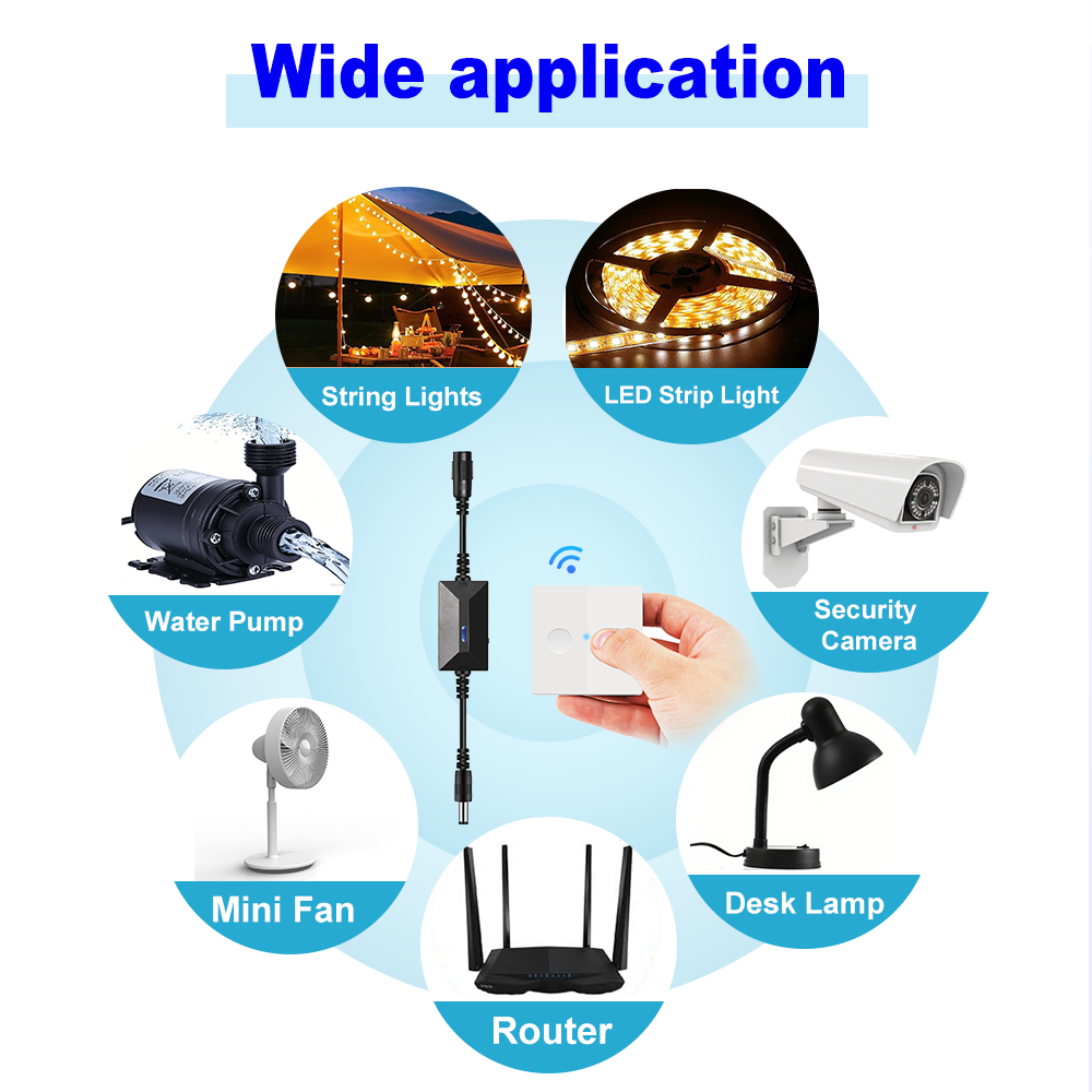 DC 5V 12V 24V 433MHz รีโมทคอนโ - Case Fan Controller บทวิจารณ์และราคา