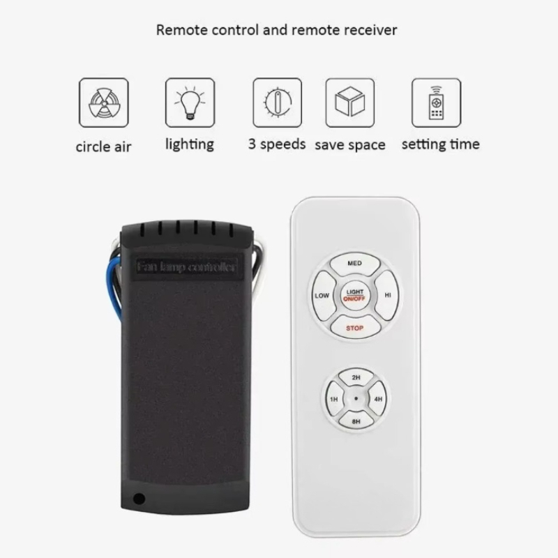 ชุดรีโมทควบคุมโคมไฟพัดลมเพดานอ - Case Fan Controller บทวิจารณ์และราคา