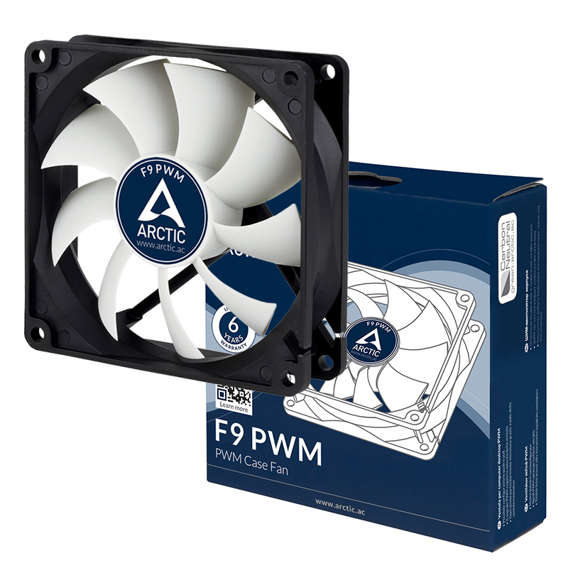 พัดลมเคส ARCTIC F9 PWM - ขนาด  - Case Fan Controller บทวิจารณ์และราคา