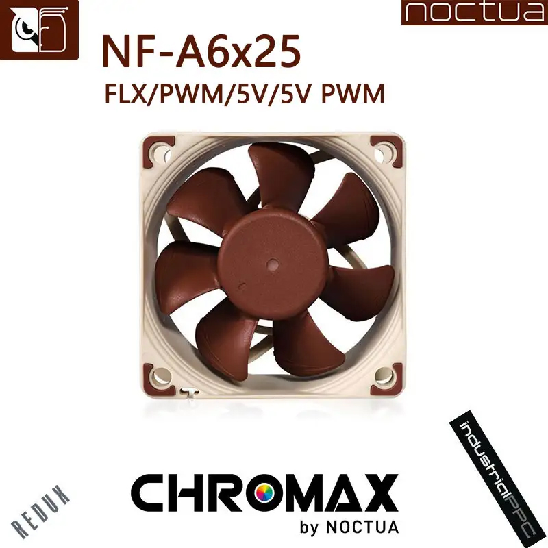 Noctua พัดลมเคส NF-A6x25พัดลมค - Case Fan Controller บทวิจารณ์และราคา