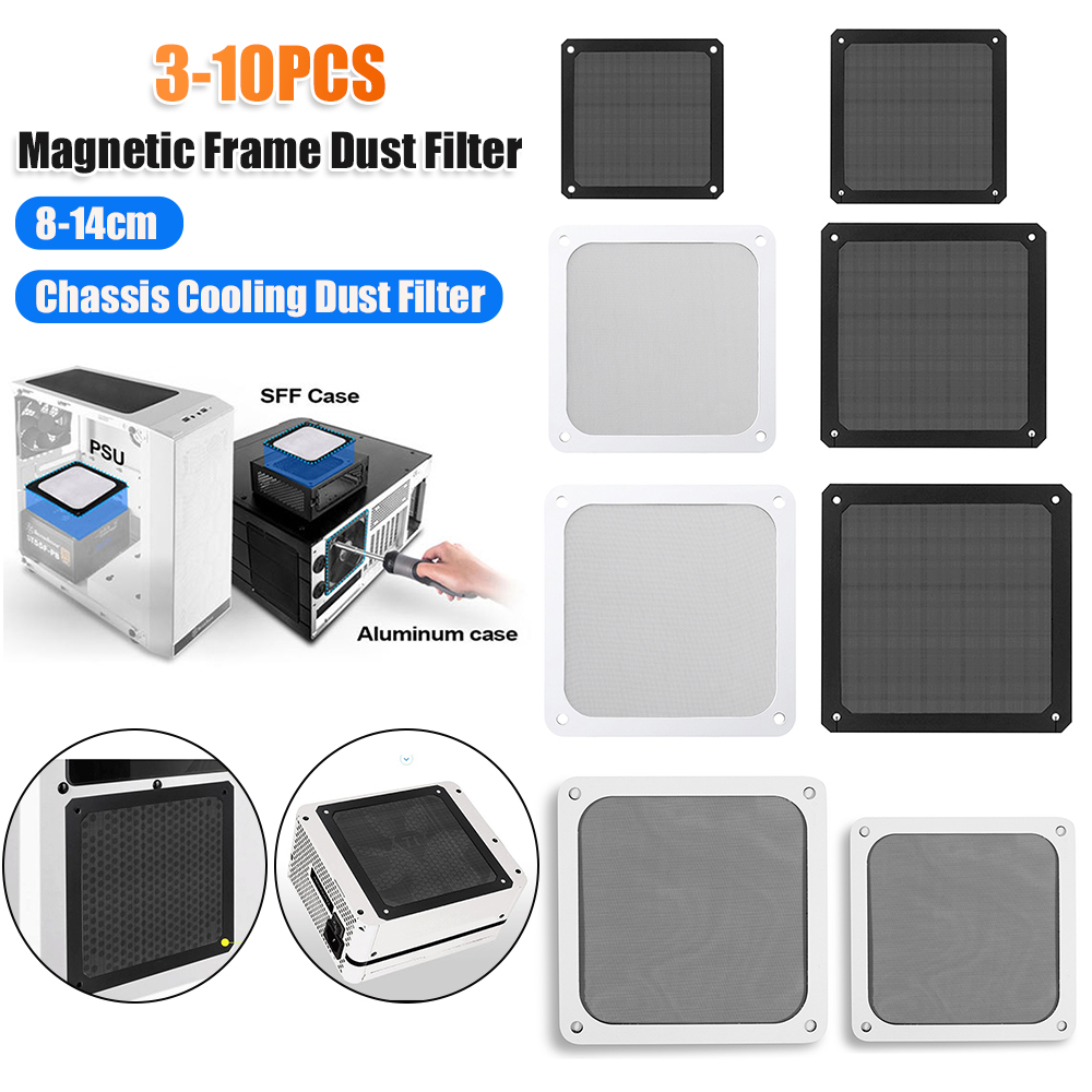 แผ่นกรองฝุ่นแม่เหล็กสำหรับพัดล - Dust Filter Pc บทวิจารณ์และราคา
