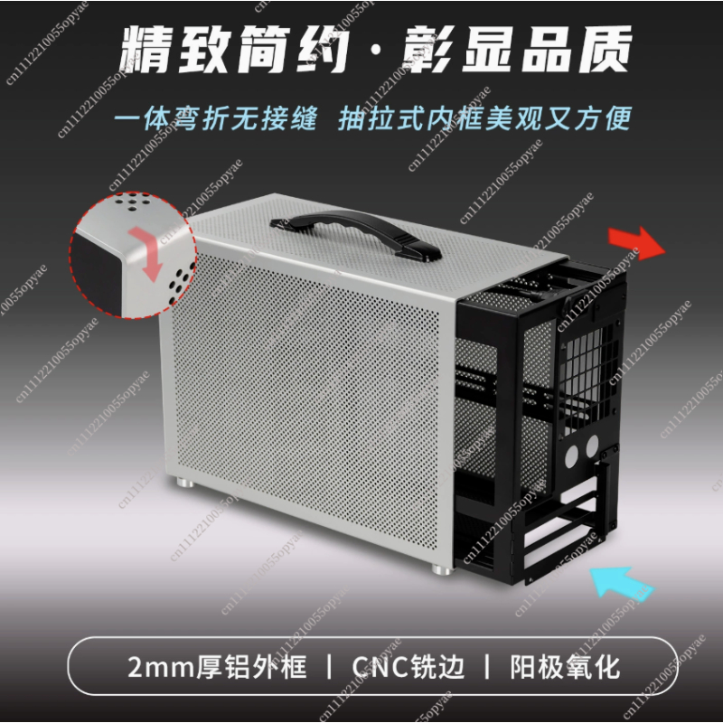 D3 อลูมิเนียมมินิพีซีเคส 280 ร - Pc Chassis บทวิจารณ์และราคา