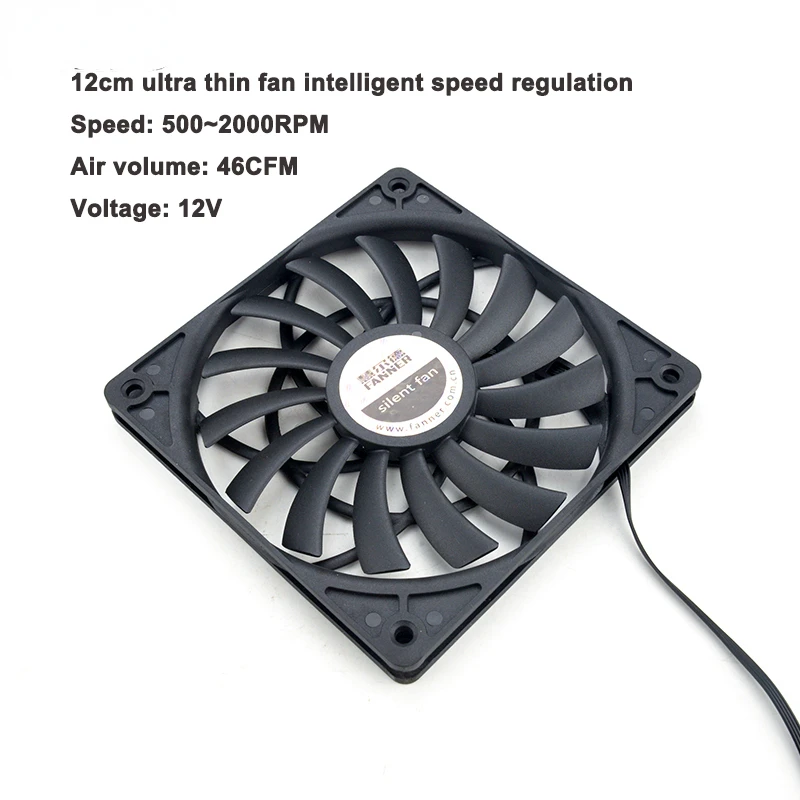 Ultra-thin 12 มม.ความหนาพัดลมร - Case Fan Controller บทวิจารณ์และราคา