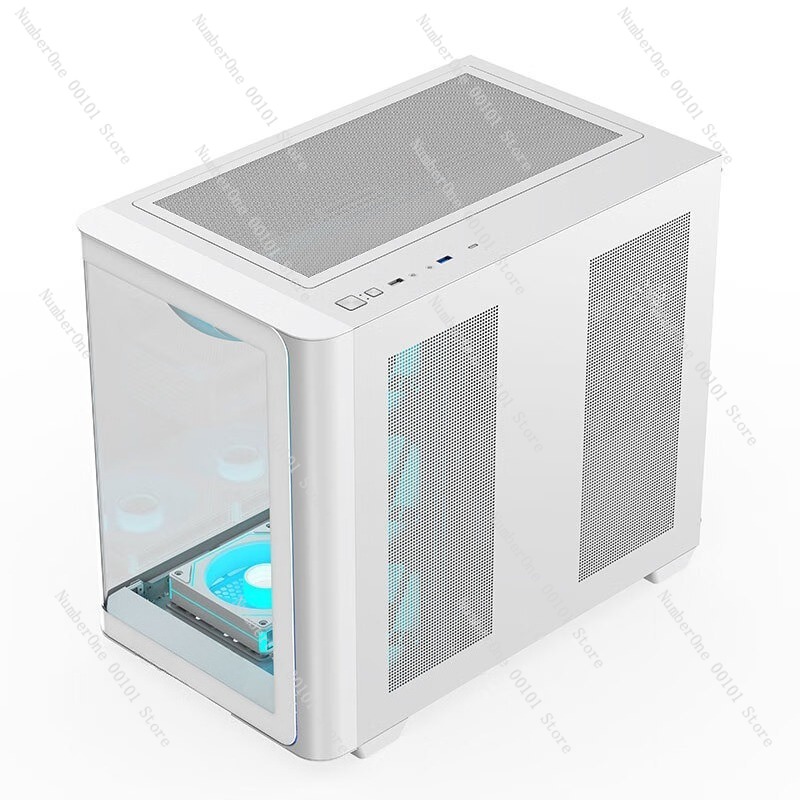 เคสคอมพิวเตอร์ตั้งโต๊ะกระจกโค้ - Pc Chassis บทวิจารณ์และราคา