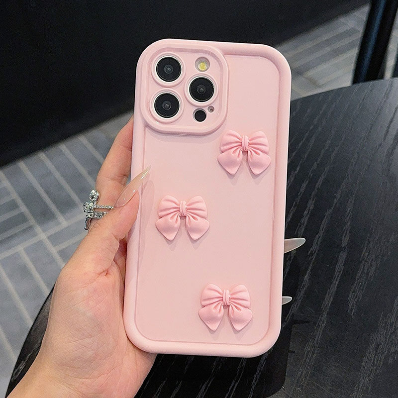 เคสโทรศัพท์ลายโบว์สีชมพู สำหรั - Matte Pc Case บทวิจารณ์และราคา