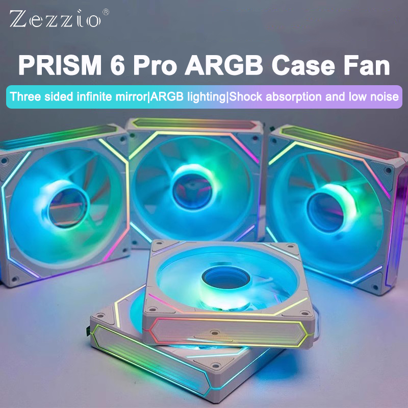ZEZZIO PRISM 6 PRO 120 มม. ARG - Case Fan Controller บทวิจารณ์และราคา